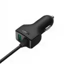 AUKEY CC-Y4 USB C Car Charger 27 W Dual Ports Car Charger for Samsung Galaxy S8 / S8+ / Note 8, Nexus 5X / 6P, LG G5 / G6, Google Pixel, iPhone X / 8 Plus