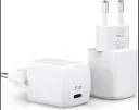 FlePow UCN3416-2 - 2 pack - 20W USB-C Charger - Fast Charger - Compatible with Various Devices
