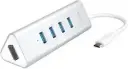 AUKEY CB-C35 USB-C Hub with 4 USB 3.0 Ports, VGA Port (1080P Resolution), Aluminum Housing for MacBook 2016, ChromeBook Pixel, other Type-C Supported Devices