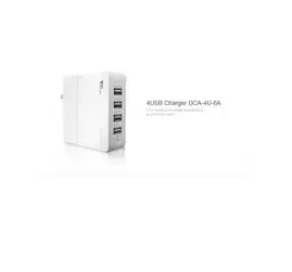 [AMZ DCA-4U-6A] Aukey AMZ DCA-4U-6A, 4 Port USB Wall Charger, USB Charging Station Compatible with Samsung Galaxy, iPhone, iPad Pro / Air, LG, Nexus, Android Smartphone and more