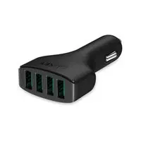 [CC-01*2] [2 pack] Aukey Car Charger CC-01 - 4 USB Ports 9.6A - AiPower Technology - Black