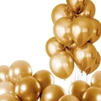 [50 gouden ballonnen] 50 pieces gold metallic gold balloons 30 cm gold balloons for birthday wedding party latex gold